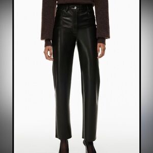 Aritzia Wilfred leather pants